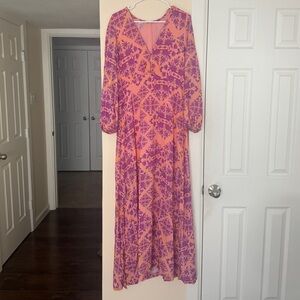 Luli Fama Women's  X Anthropologie Maxi Dress